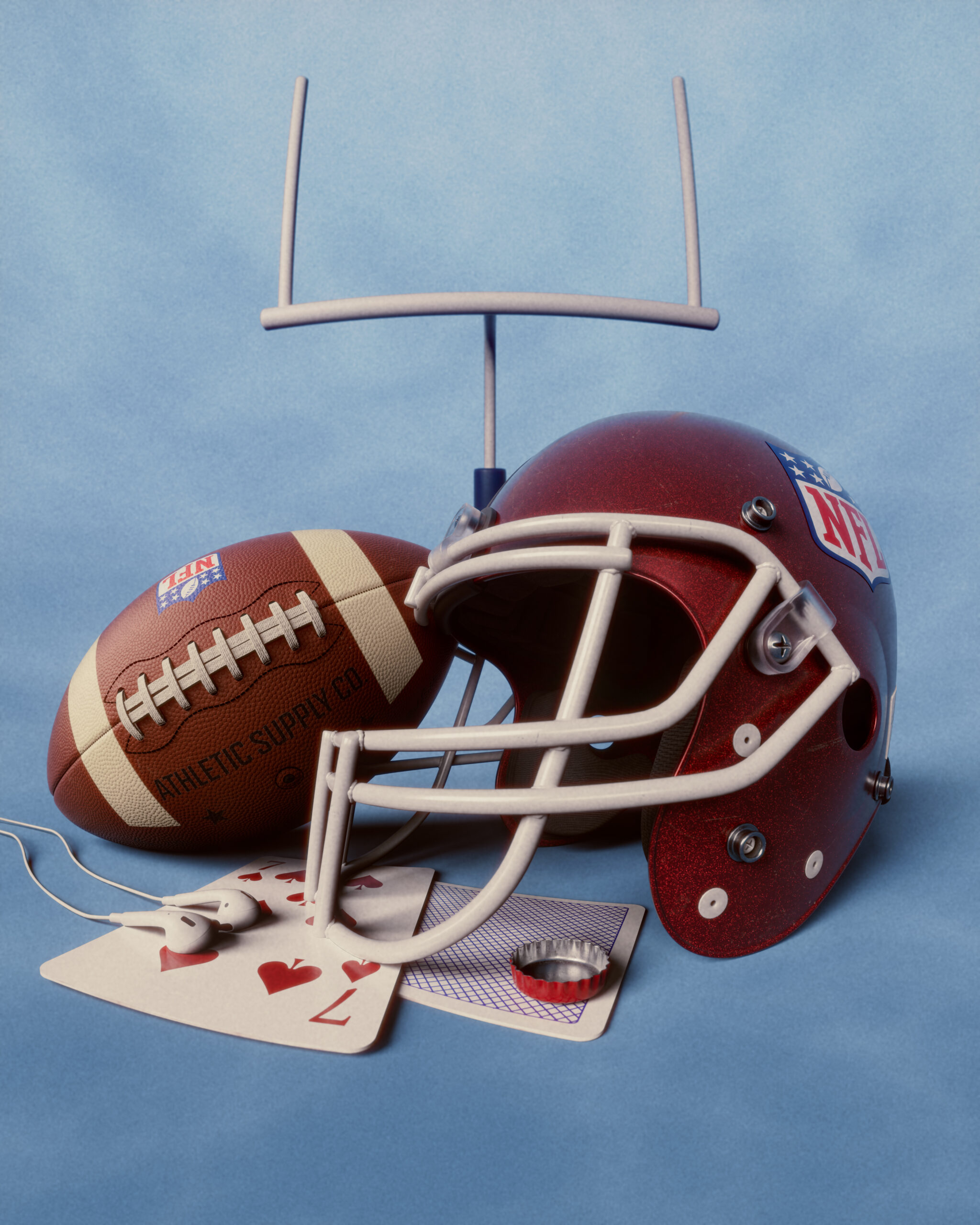 NFL Davinci — Product still life