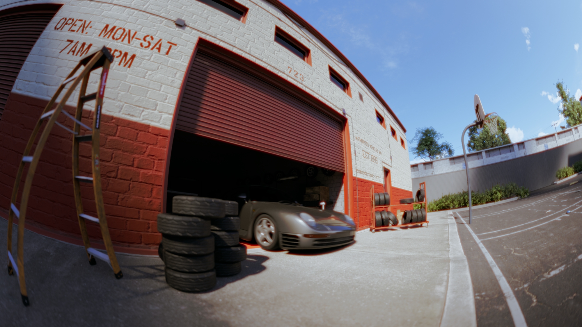 Porsche × MadebyKrisztina — composition 14