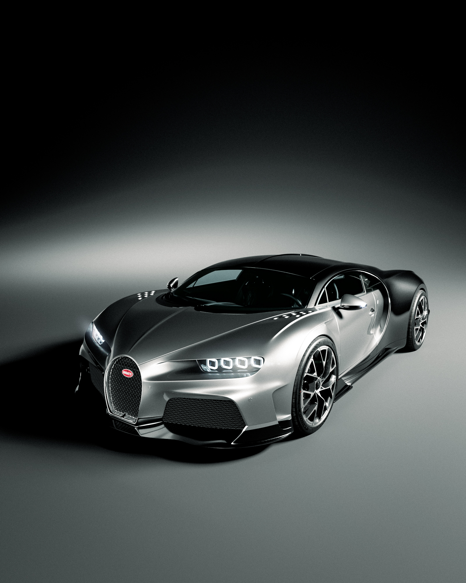 Bugatti Chiron — Cam 1 top view