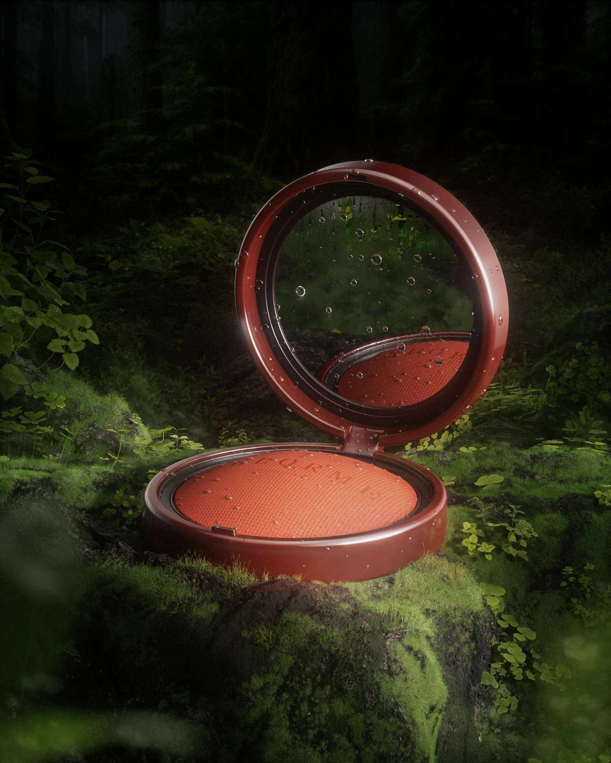 Pressed Pigment Series – Green Set still life